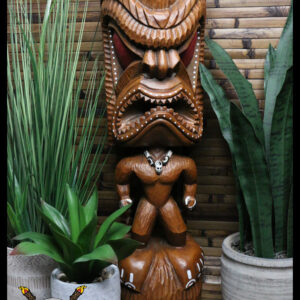 Gecko'z South Sea Arts - Hawaiian Ku - Statue