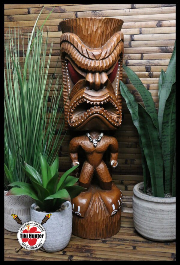 Gecko'z South Sea Arts - Hawaiian Ku - Statue