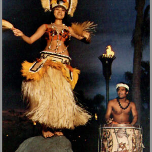 Disney Polynesian Luau - Postcard Unposted #1