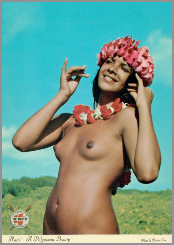 Topless Island Girl - Hawaii Series - Postcard Unposted #1