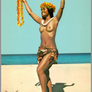 Topless Island Girl - Hawaii Series - Postcard Unposted #4