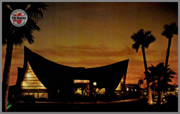 Trader Vic's - Postcard Unposted #2