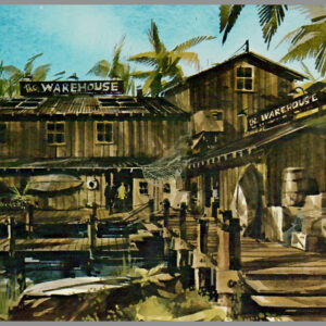 Warehouse Restaurant - Postcard Unposted #1