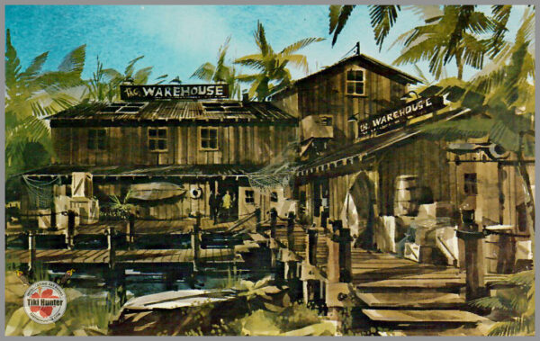 Warehouse Restaurant - Postcard Unposted #1