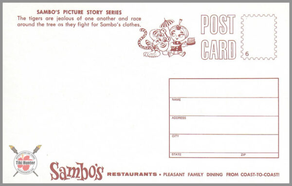 Sambo's Restaurant - Postcard Unposted #6