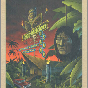 The Art of Doug Horne - Swamp Fire Lounge - Postcard Unposted #5