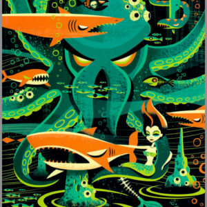 The Art of Jeff Granito - Tropical Tiki Twist - Art Print #1