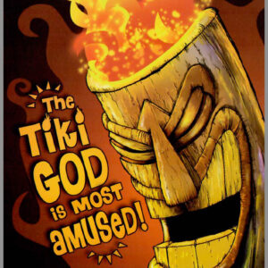 The Art of Robert Jimenez - Tiki Tower - Ad Card #1