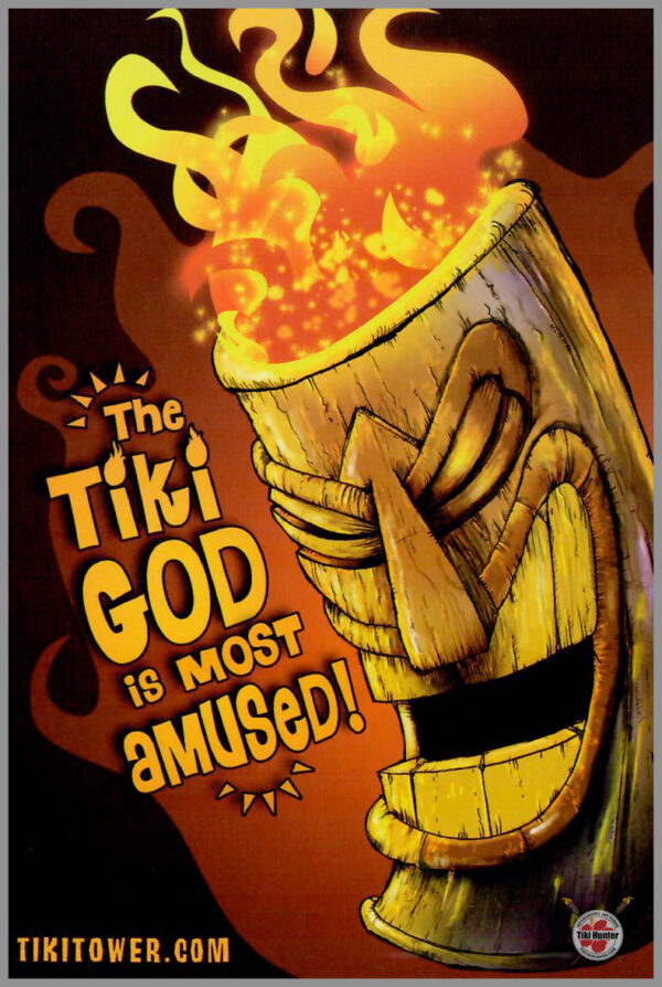 The Art of Robert Jimenez - Tiki Tower - Ad Card #1