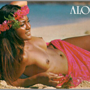 Topless Island Girl - Maui Series - Postcard Unposted #1