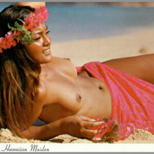 Topless Island Girl - Maui Series - Postcard Unposted #2