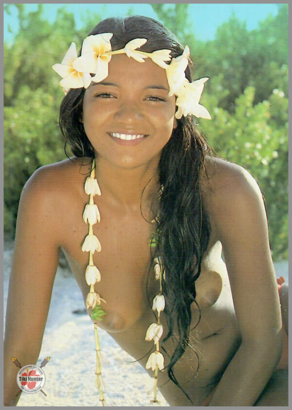 Topless Island Girl - Maui Series - Postcard Unposted #6