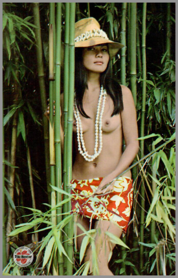 Topless Island Girl - Maui Series - Postcard Unposted #8