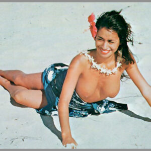 Topless Island Girl - Oahu Series - Postcard Unposted #2