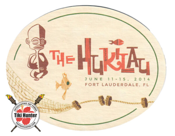 Tiki Coaster - Mai-Kai - Hukilau 2014 - 6 Pack